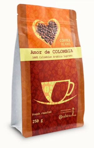 Кофе в зёрнах Amor de Colombia