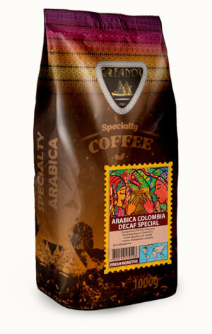 Кофе в зёрнах Arabica Columbia DECAF Special